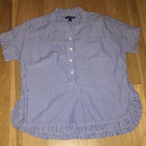 JCrew Striped Blouse